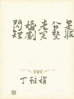 闪婚老公是豪门短剧完整版