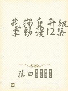 我独自升级第二季动漫12集