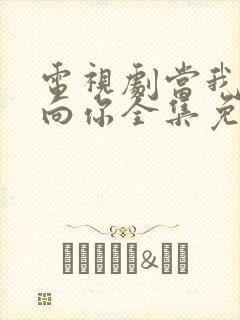 电视剧当我飞奔向你全集免费观看