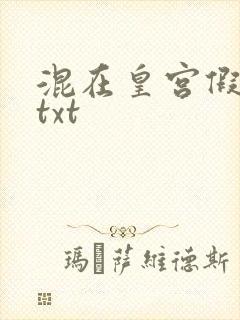 混在皇宫假太监txt
