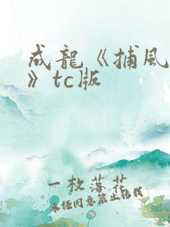 成龙《捕风追影》tc版