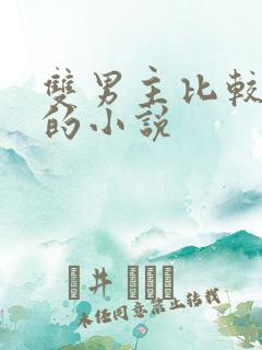 双男主比较好看的小说