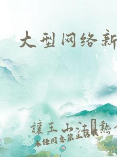 大型网络新游戏
