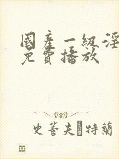 国产一级淫片a免费播放