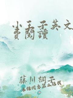 小王子英文版免费阅读