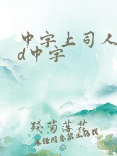 中字上司人妻hd中字