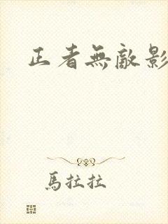 正者无敌影评