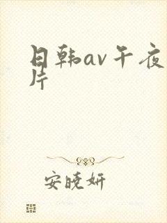 日韩av午夜爽片