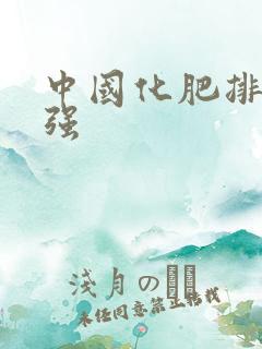 中国化肥排名十强