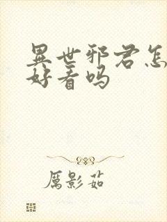 异世邪君怎么样好看吗 异世邪君怎么样好看吗