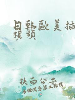 日韩欧美插美女视频 日韩欧美插美女视频