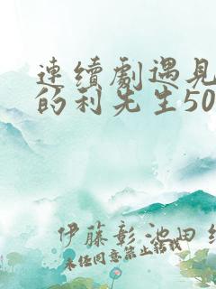 连续剧遇见爱情的利先生50集