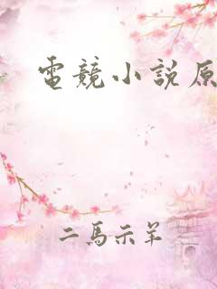 电竞小说原耽