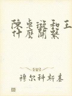 陈卓璇和王赫野什么关系