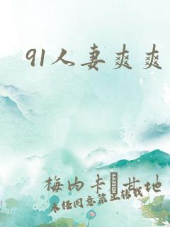 91人妻爽爽爽