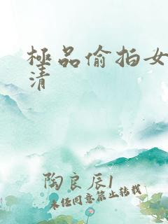 极品偷拍女厕高清