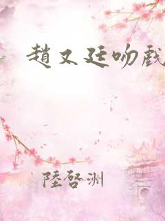 赵又廷吻戏