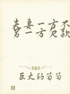夫妻一方不知道另一方欠款