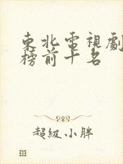 东北电视剧排行榜前十名