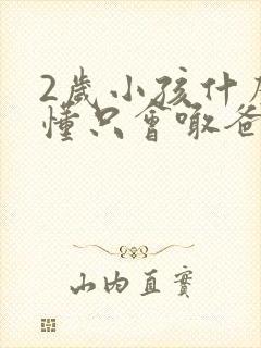 2岁小孩什么都懂只会喊爸爸妈妈
