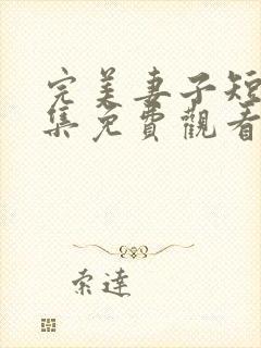 完美妻子短剧全集免费观看高清
