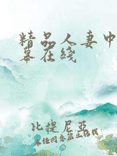 精品人妻中文字幕在线