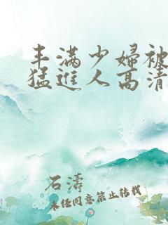 丰满少妇被粗大猛进人高清