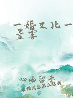 一婚又比一婚高 晨雾