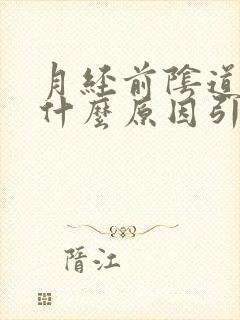 月经前阴道痒是什么原因引起的