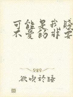 可能是我贱吧,不爱的非要上歌词 可能是我贱吧,不爱的非要上歌词