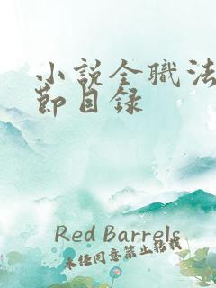 小说全职法师章节目录