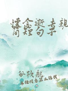 怀念逝去亲人的简短句子