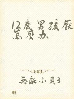 12岁男孩厌学怎么办