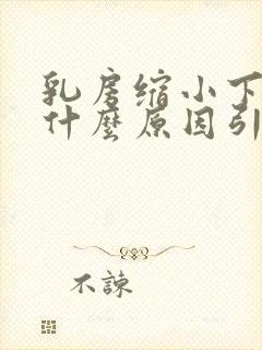 乳房缩小下垂是什么原因引起的