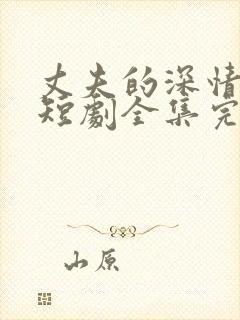 丈夫的深情谎言短剧全集完整版