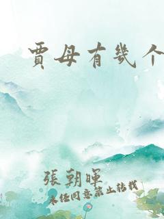 贾母有几个孩子