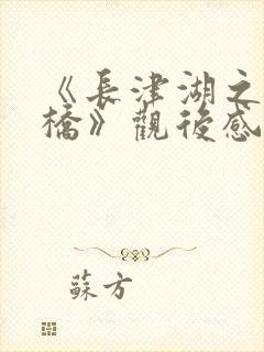 《长津湖之水门桥》观后感200字