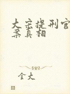 大宋提刑官杜松案真相 大宋提刑官杜松案真相