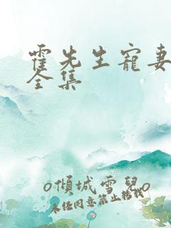 霍先生宠妻无度全集