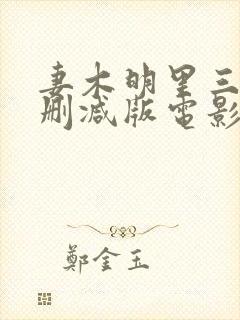 妻木明里三级无删减版电影在线