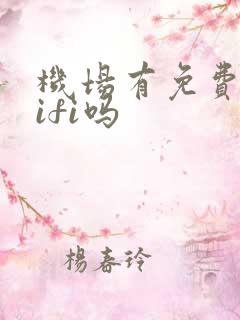 机场有免费的wifi吗