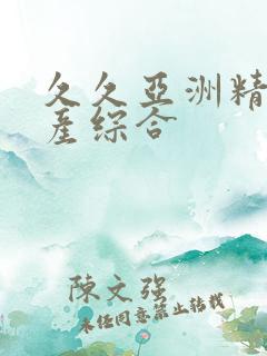 久久亚洲精品国产综合