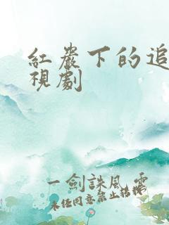 红岩下的追捕电视剧 红岩下的追捕电视剧