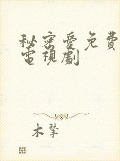 秘密爱免费高清电视剧