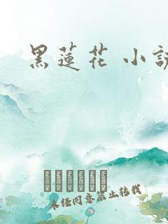 黑莲花 小说 黑莲花 小说