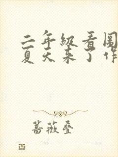 二年级看图写话夏天来了作文