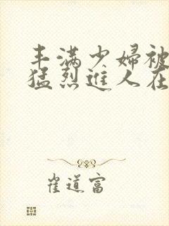 丰满少妇被粗大猛烈进人在线播放