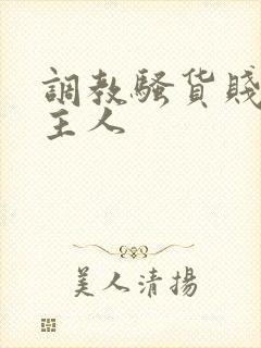 调教骚货贱母狗主人