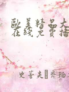 欧美精品大黑吊在线免费播放