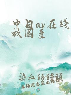 中日av在线播放国产